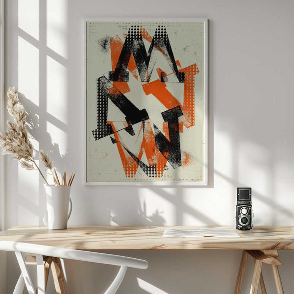 Tablou înramat „Bold Chaos” de Petr Strnad