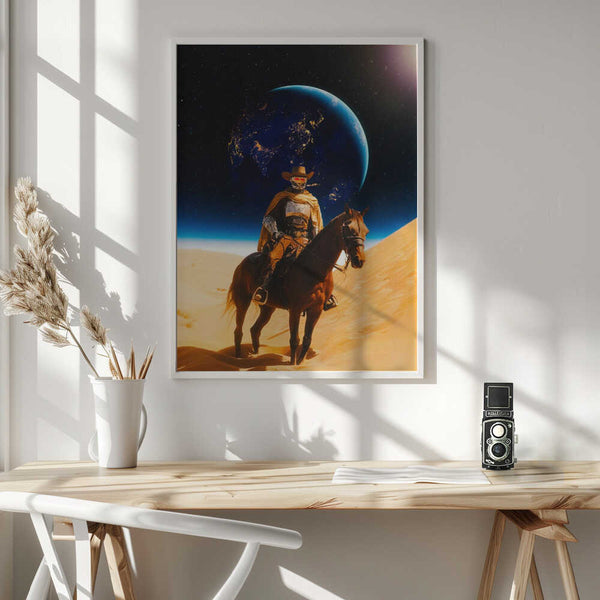 Tablou înramat „Space Cyborg” de Taudalpoi