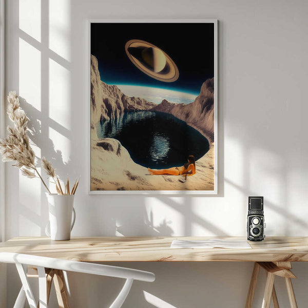 Tablou înramat „Moon Pool” de Taudalpoi