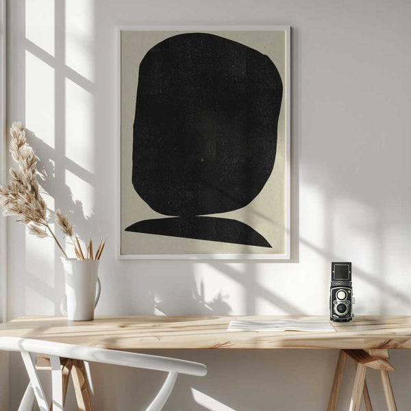 Tablou înramat „Shadowed Abstraction” de THE MIUUS STUDIO