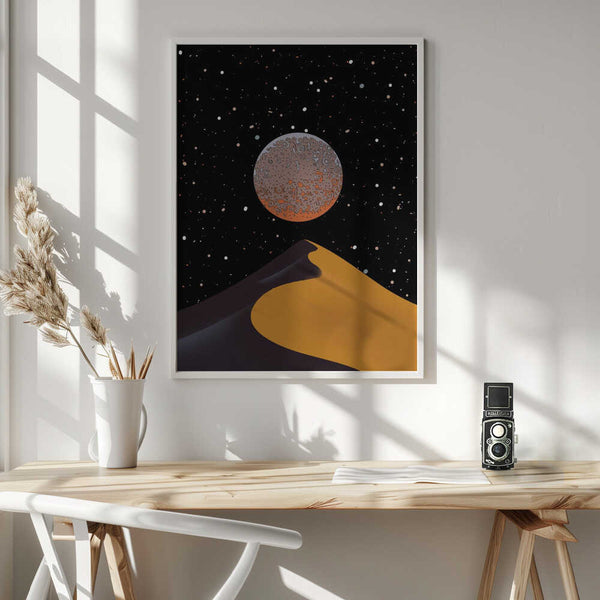 Tablou înramat „Celestial Dunescape” de Nicholas