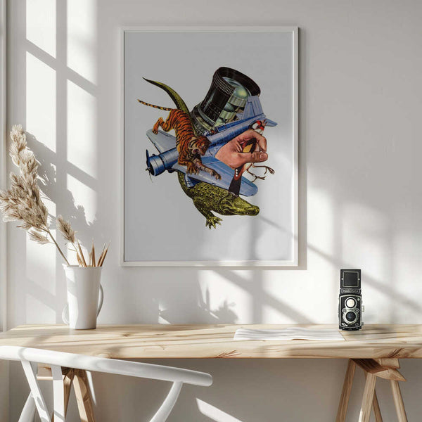 Tablou înramat „Adventures In Zoology” de Mikhail Siskoff