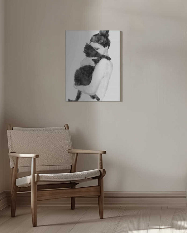 Tablou canvas „Cat Lover” de Pictufy Studio II
