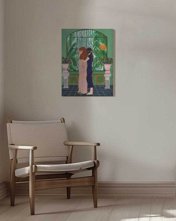 Tablou canvas „Lion Mom” de Jota de jai