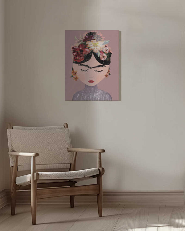 Tablou canvas „Floral Serenity” de Treechild