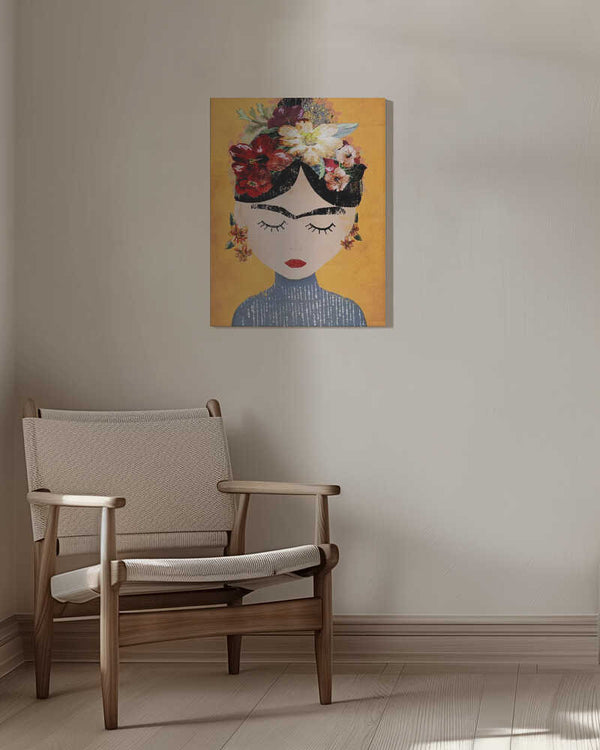 Tablou canvas „Floral Serenity” de Treechild