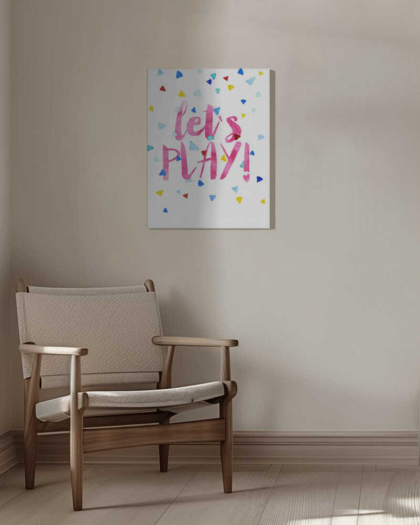 Tablou canvas „Playful Confetti Burst” de Treechild