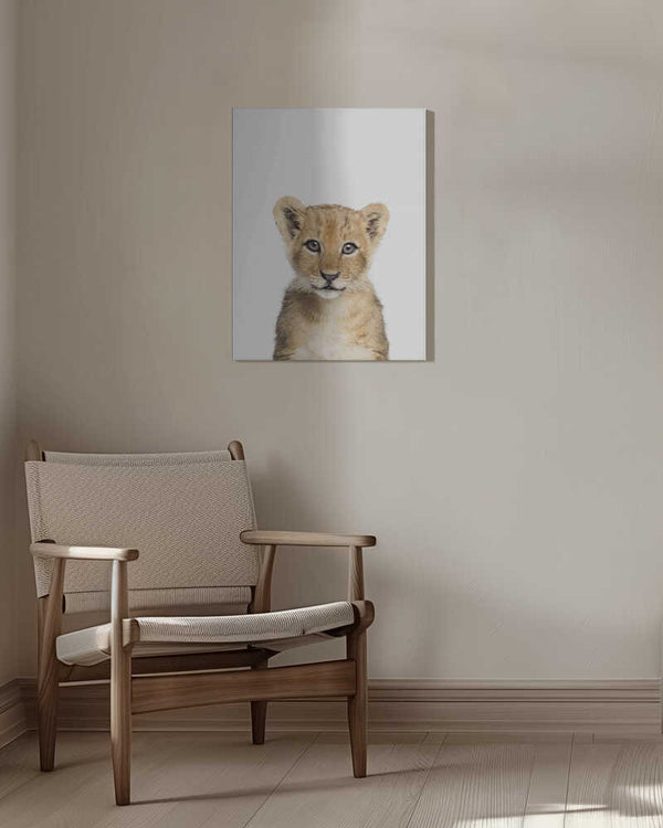 Tablou canvas „Baby Lion” de Kathrin Pienaar