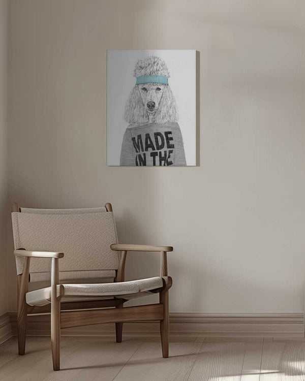 Tablou canvas „80's bitch” de Balazs Solti