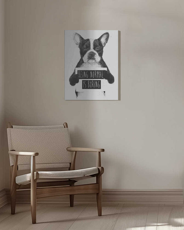 Tablou canvas „Being Normal Is Boring” de Balazs Solti