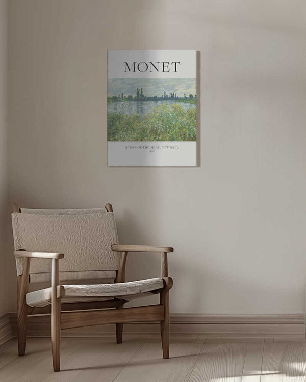 Tablou canvas „Banks Of The Seine” de Claude Monet