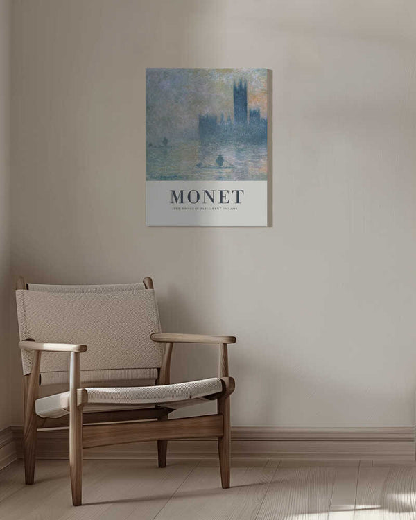 Tablou canvas „The Houses of Parliament” de Claude Monet