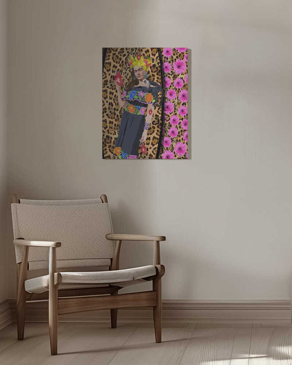 Tablou canvas „love Frida” de Lynnda Rakos