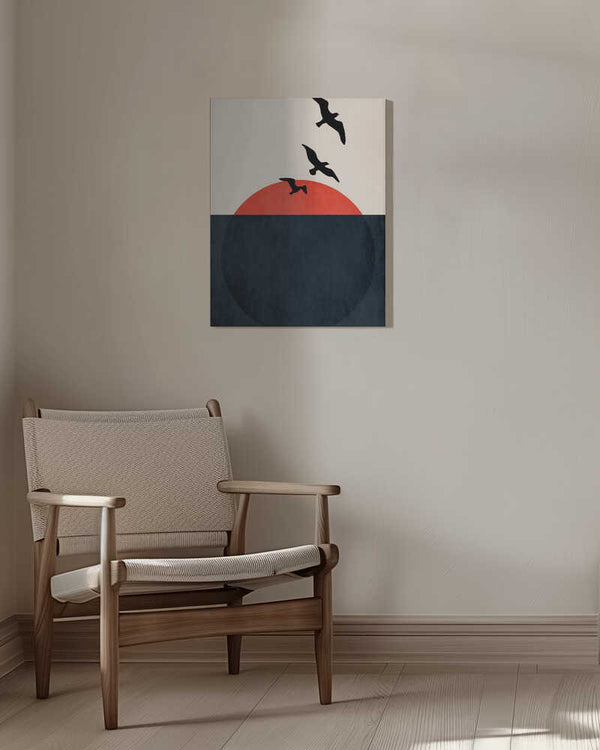 Tablou canvas „Sunset Breeze” de Kubistika