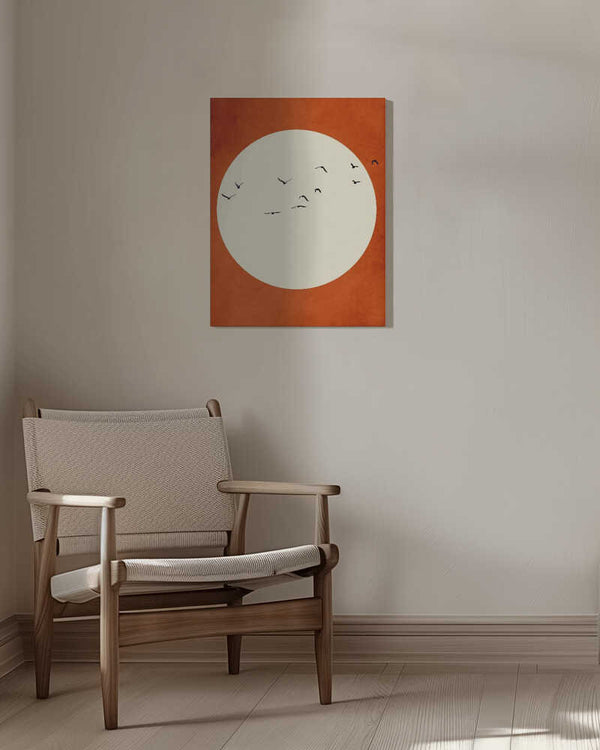 Tablou canvas „Warming Feelings” de Kubistika