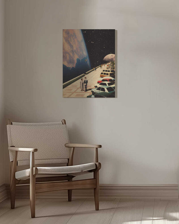 Tablou canvas „Space Promenade” de Taudalpoi