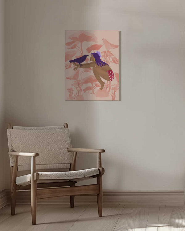 Tablou canvas „Raven” de Jota de jai