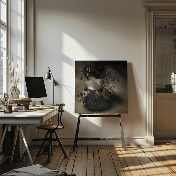 Tablou canvas „Night scented girl” de Kiyo Murakami