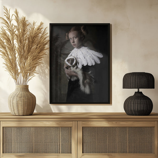 Tablou înramat „My sweet skunk friens” de Carola Kayen-Mouthaan