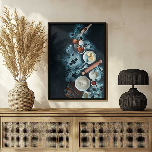 Tablou înramat „Baking for stargazers” de Dina Belenko