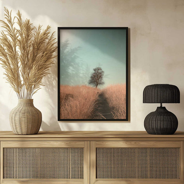 Tablou înramat „Grass and Path” de Jaap van den Helm