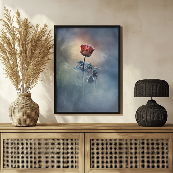 Tablou înramat „Where poetry and memories remain” de Fabien BRAVIN