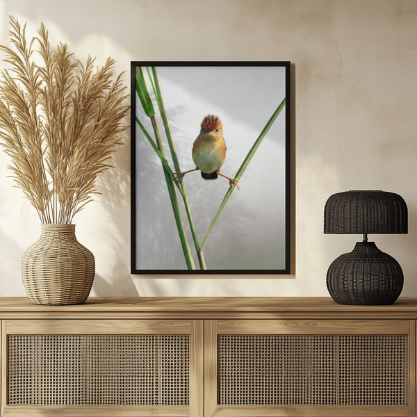 Tablou înramat „Kung Fu Master” de Lina Gunawan