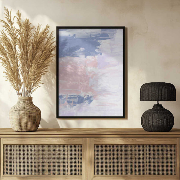 Tablou înramat „Pastel Brushstrokes” de uplusmestudio