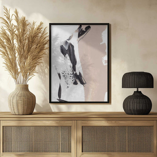 Tablou înramat „Monochrome Elegance” de uplusmestudio