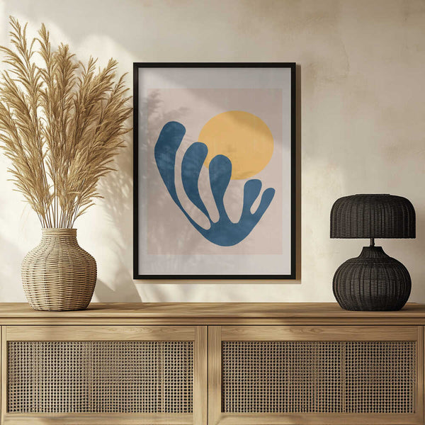 Tablou înramat „Solar Embrace” de THE MIUUS STUDIO