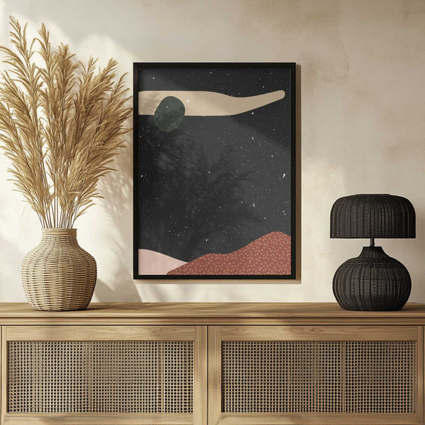 Tablou înramat „Abstract composition 3” de NKTN