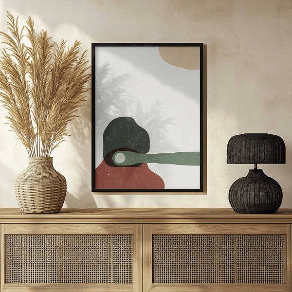 Tablou înramat „Abstract composition 4” de NKTN