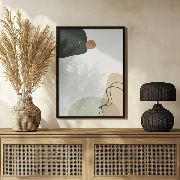 Tablou înramat „Abstract composition 8” de NKTN