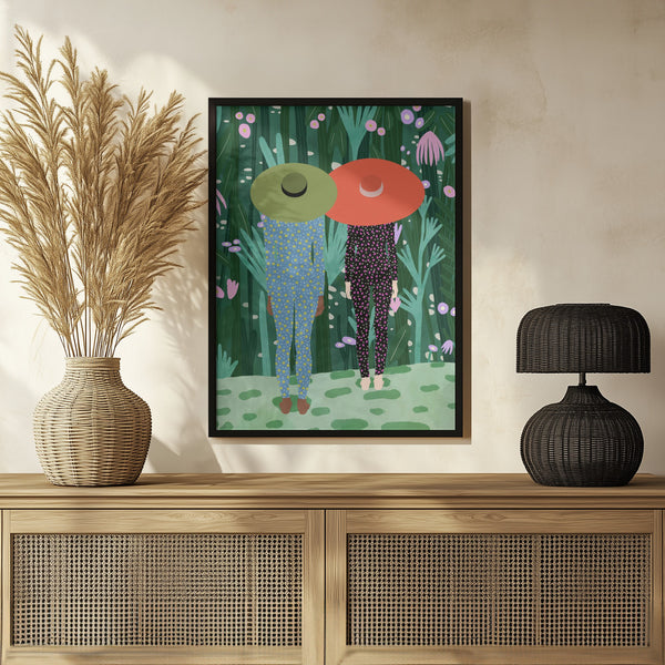 Tablou înramat „Jungle Pijamas” de Jota de jai