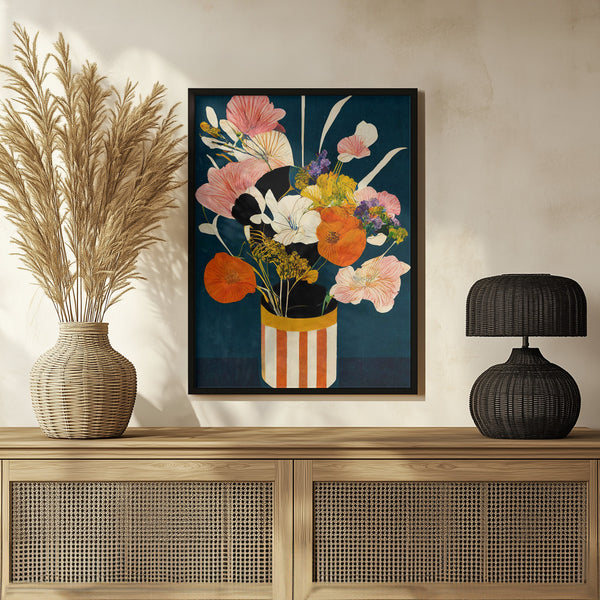 Tablou înramat „Vivid Blossoms” de Treechild