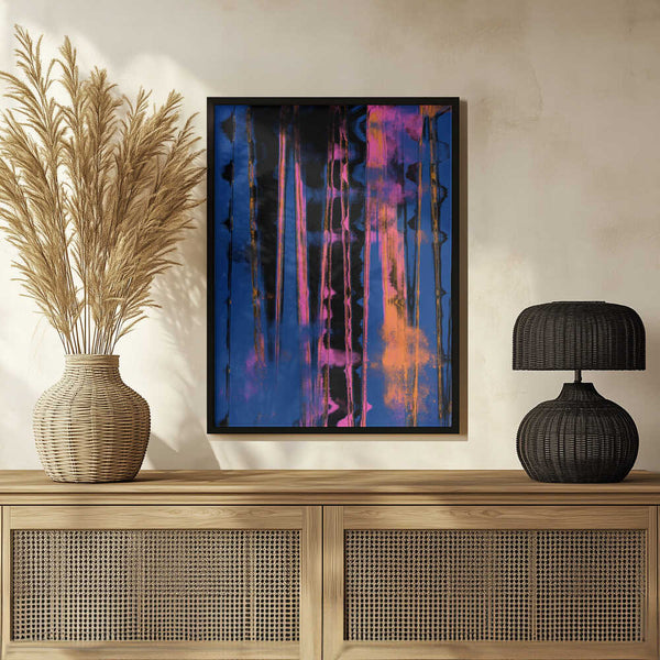 Tablou înramat „Vibrant Nightfall” de Treechild