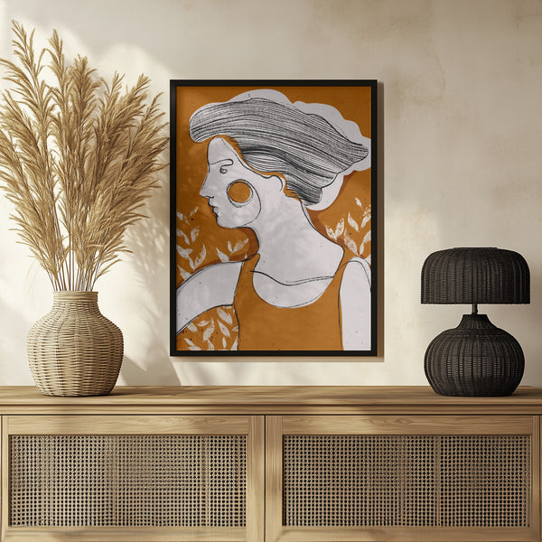 Tablou înramat „A Day In October” de Treechild