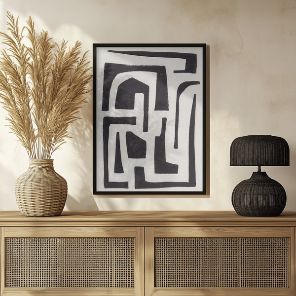 Tablou înramat „Neighbourhood” de Alisa Galitsyna