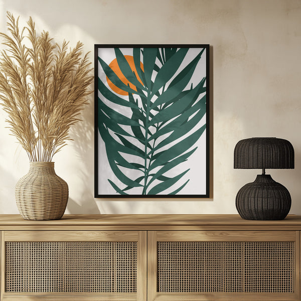 Tablou înramat „Little Miss Sunshine” de Kubistika