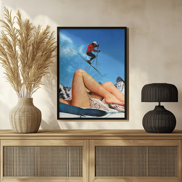 Tablou înramat „The Big Jump” de Taudalpoi