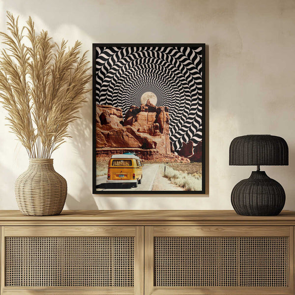 Tablou înramat „The Real Road Trip” de Taudalpoi