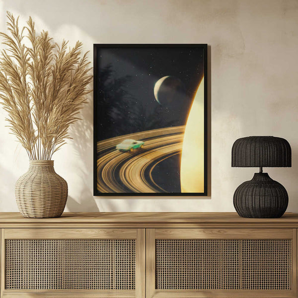 Tablou înramat „Saturn Highway” de Taudalpoi