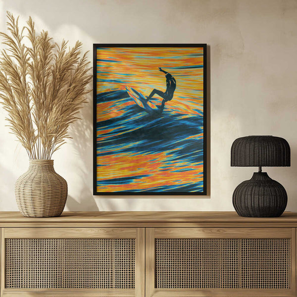 Tablou înramat „Surf Trip” de Taudalpoi