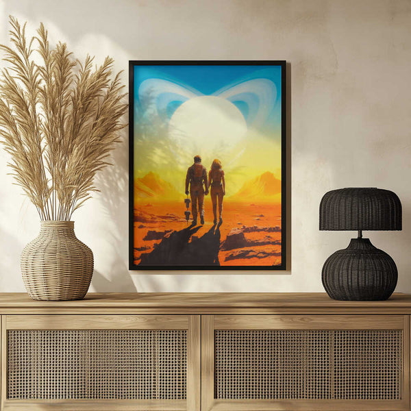 Tablou înramat „Saturn Love” de Taudalpoi