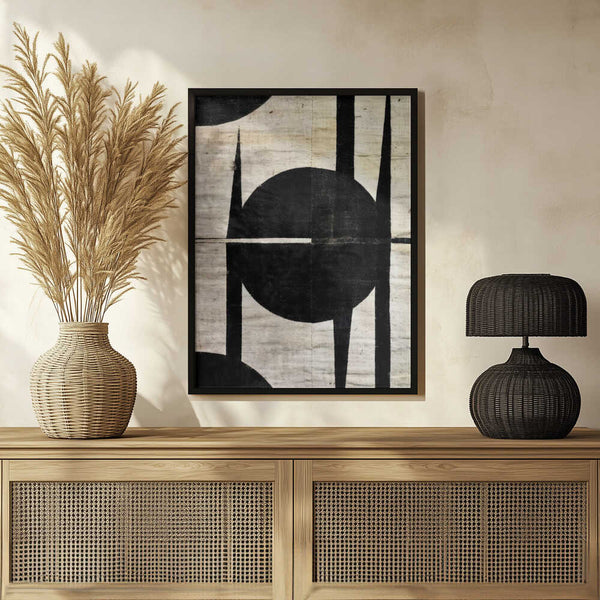 Tablou înramat „Geometric Harmony” de Treechild