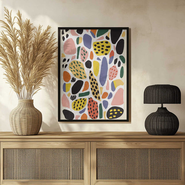 Tablou înramat „Colorful Chaos” de Treechild