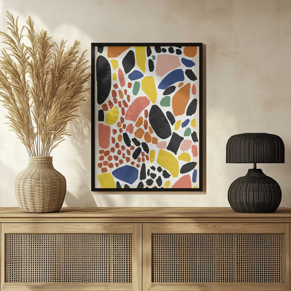 Tablou înramat „Colorful Fragments” de Treechild