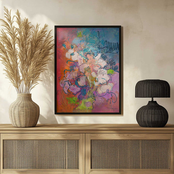 Tablou înramat „Floral Dreamscape” de Dorothy Fagan