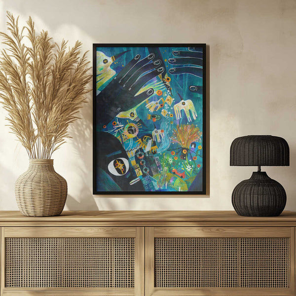 Tablou înramat „Seagulls” de Changyu Zou