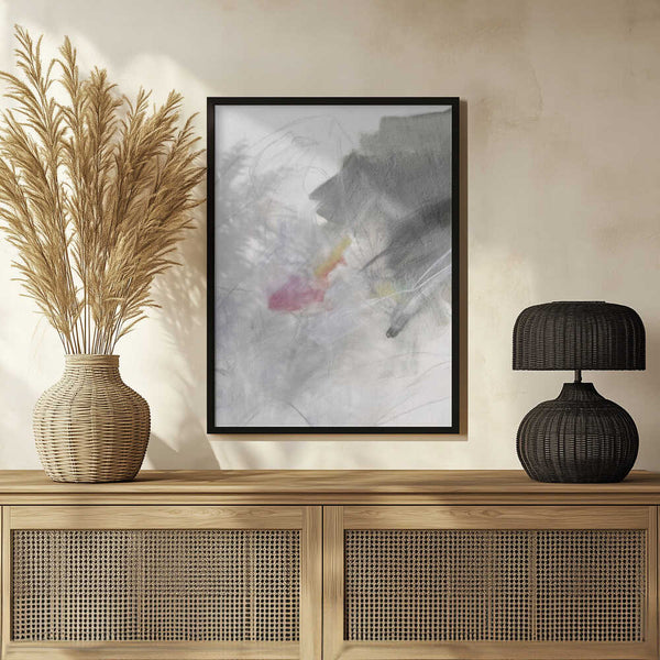 Tablou înramat „Action painting II” de Alma